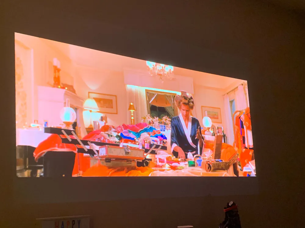 COURTESY OF JULIA MENDES QUEIROZ
Our first of many Bollywood movie nights.