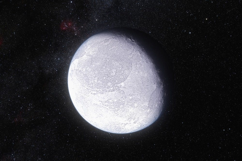 Rinsinger/CC-By-4.0
Dwarf planet 2014 UZ224 takes 1,100 Earth years to orbit the sun. 
