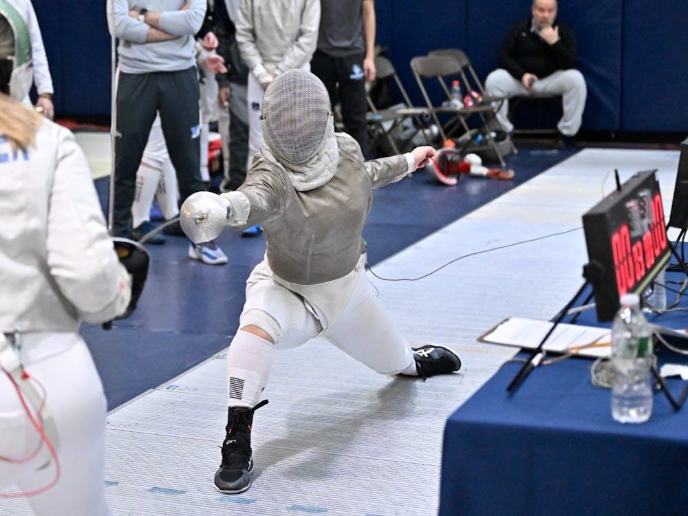 COURTESY OF HOPKINSSPORTS.COM
Josephine Chang is currently ranked 14th in Hopkins history for career Sabre wins.