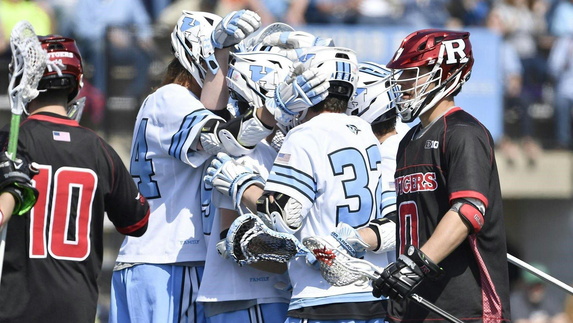COURTESY OF HOPKINSSPORTS.COM
Men’s lacrosse kept the game close until a disastrous fourth quarter.