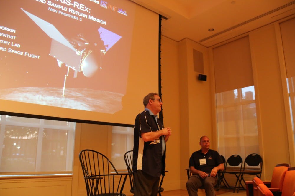 COURTESY OF DAVID SAVELIEV
The OSIRIS-REx spacecraft will return in 2023 with asteroid samples.