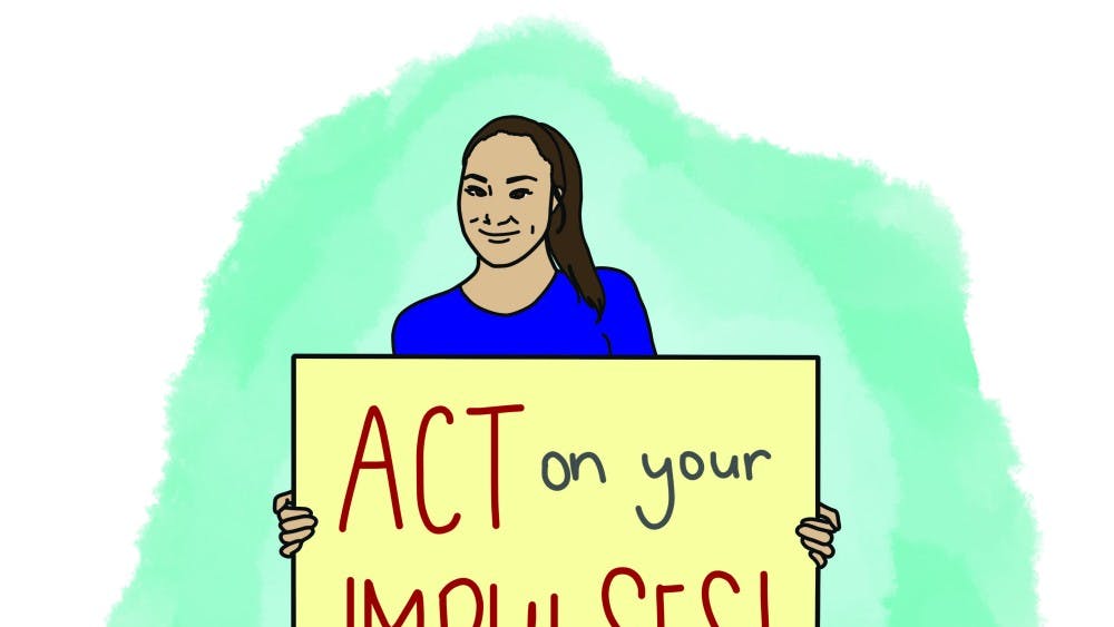 COURTESY OF STEPHANIE LEE
While it can cause problems, being impulsive plays a large role in how Lee experiences the world.
