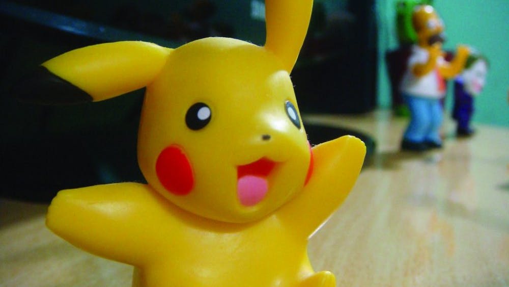 NANDO ARRUDA/ CC BY-NC 2.0
Pokémon Go allows users to catch various pocket monsters, like this Pikachu, out in the real world.