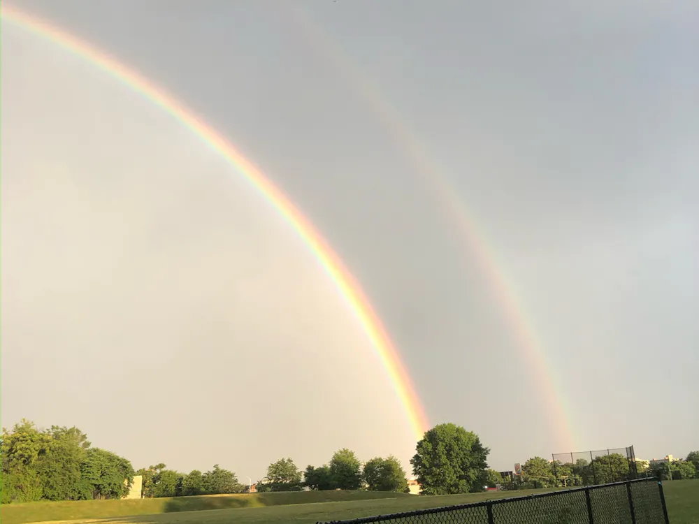 COURTESY OF ALAN MAO
A rainbow doesn’t have to be the only good thing to come out of a rainy day!