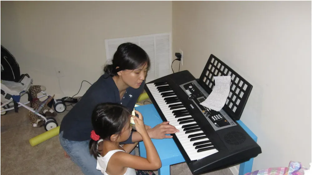 COURTESY OF CRYSTAL WANG
Wang reflects on her relationship with the piano.