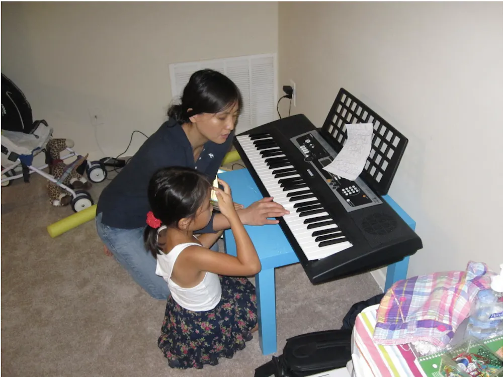 COURTESY OF CRYSTAL WANG
Wang reflects on her relationship with the piano.