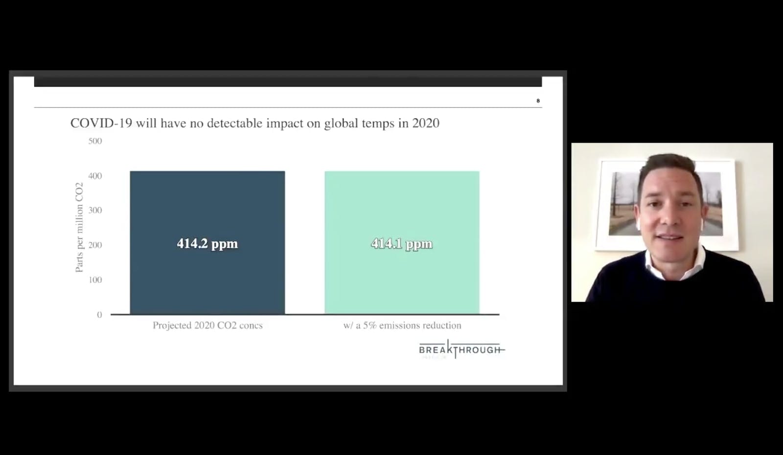 COURTESY OF ALEXANDRA PARADO
Lockdown measures led to substantially lower carbon emissions, but the benefits are slim, according to Nahm.