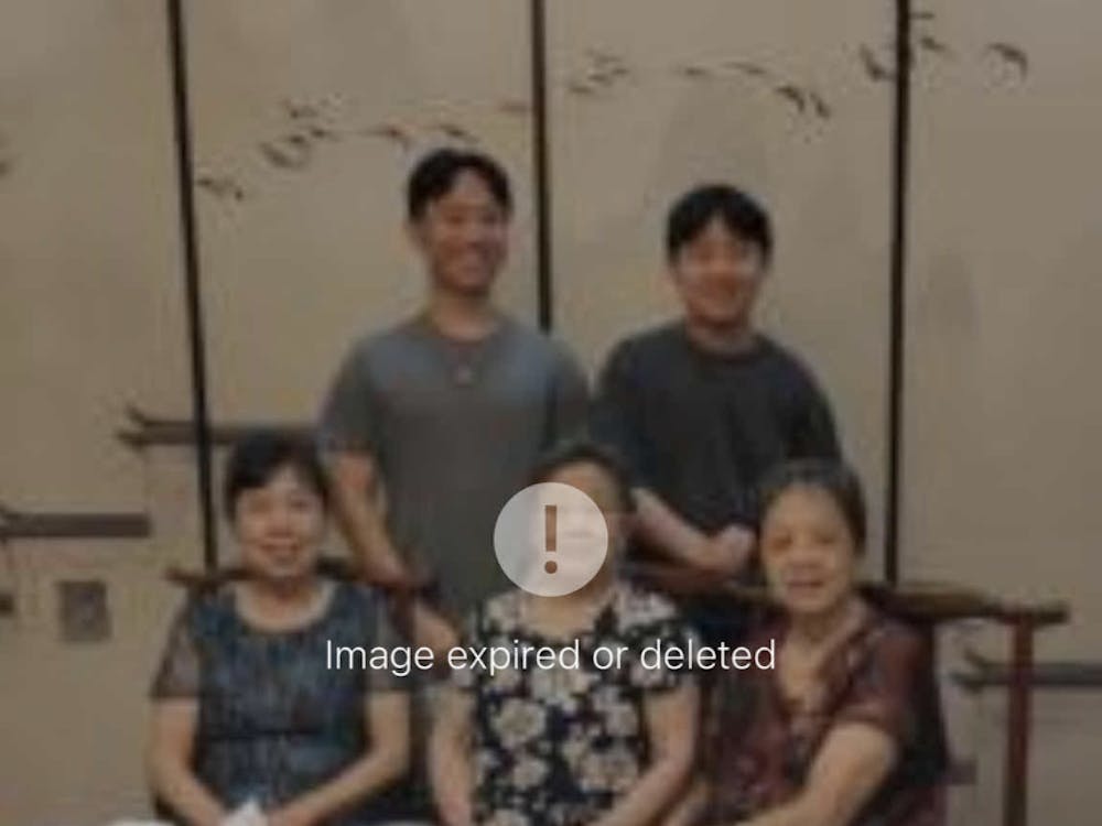 COURTESY OF STEVE WANG
Wang's thoughts on culture and language, prompted by a family dinner; the only image of which he could find was, poetically, expired on WeChat.