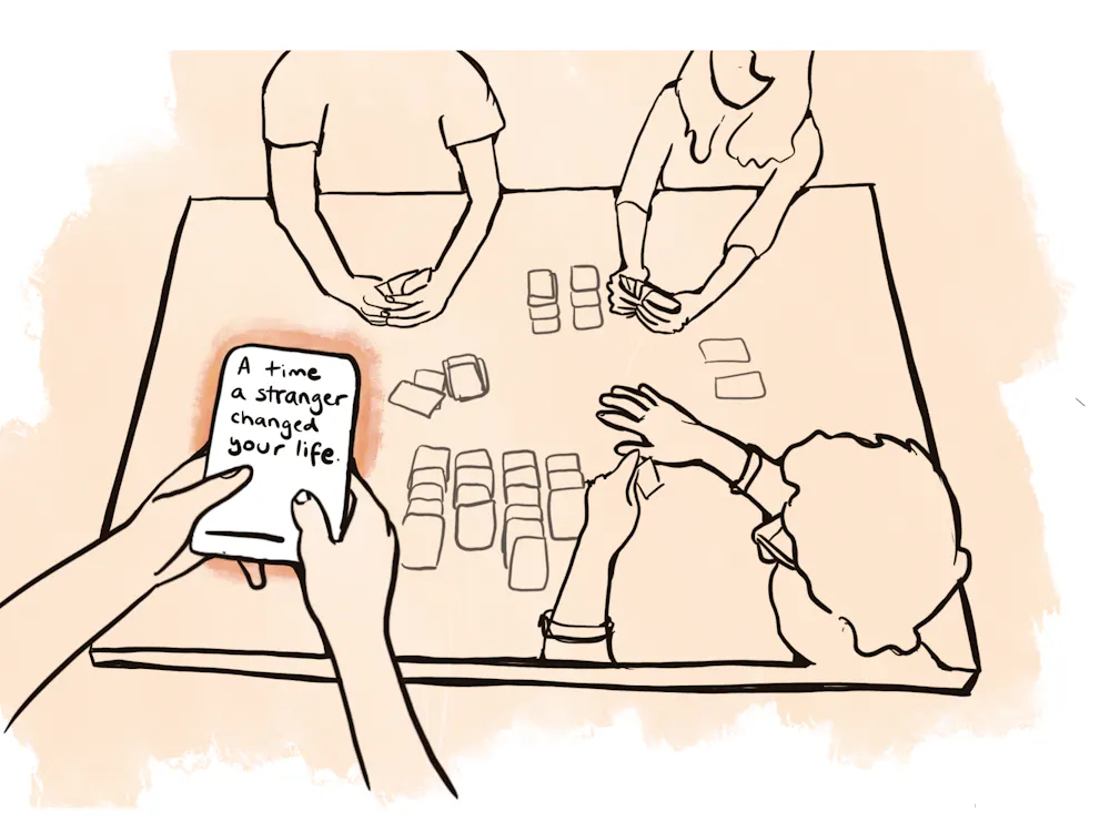 ARANTZA GARCIA / DESIGN AND LAYOUT EDITOR
Harar explores the idea of platonic romance during a friendly card game. 
