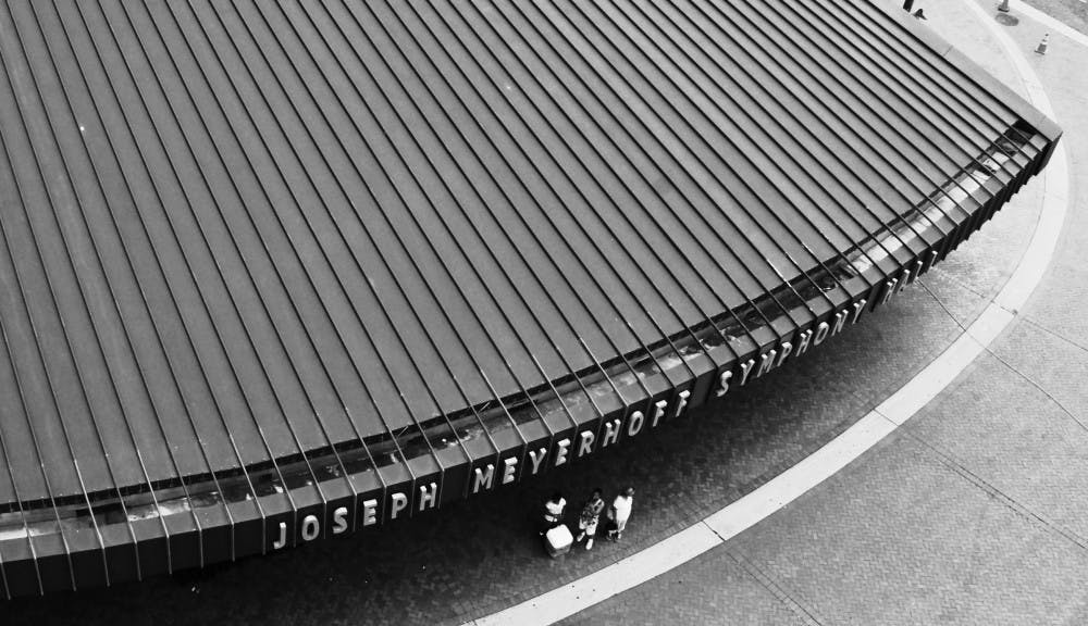 SETH SAWYERS/CC-BY-2.0
The Joseph Meyerhoff Symphony Hall has served as the primary home of the Baltimore Symphony Orchestra since 1982.
