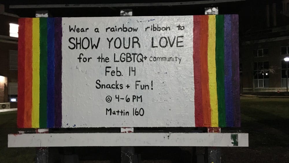 COURTESY OF ALYSSA WOODEN
Show Your Love sought to support the Hopkins LGBTQ community.