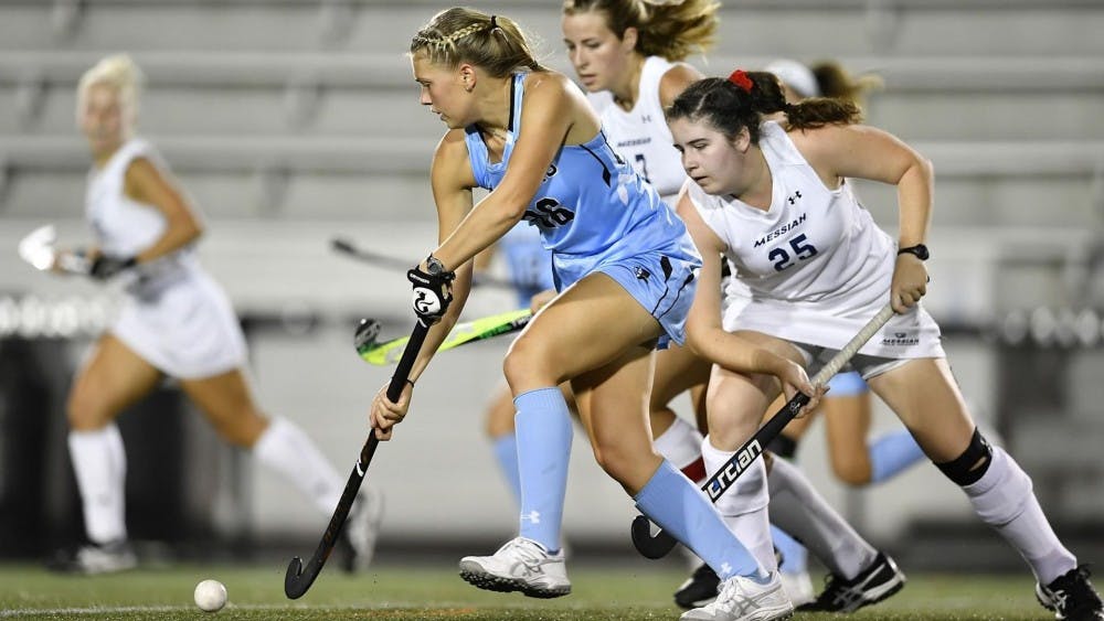  HOPKINSSPORTS.COM
The team’s eight goals are the most they’ve scored in a game since 2016.