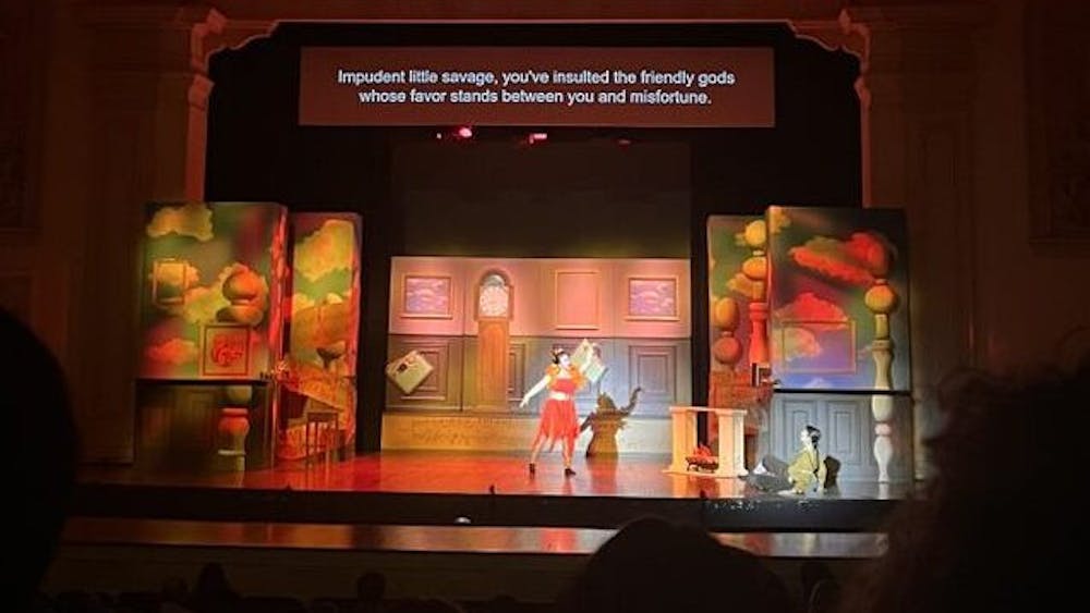 COURTESY OF EMA IWASAKI
Peabody Opera Theater showcased two colorful and comedic shows from Thursday, Nov. 21 to Sunday, Nov. 24 — including L'enfant et les sortilèges, which tells the story of a petulant child.