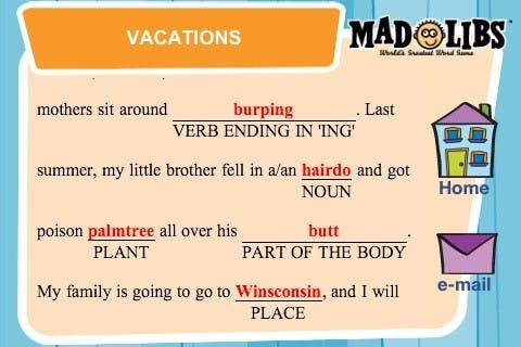  MISS_MILLIONS/CC-BY-2.0
Mad Libs were such an important part of our childhoods. If only writing a Hopkins paper could be so easy.