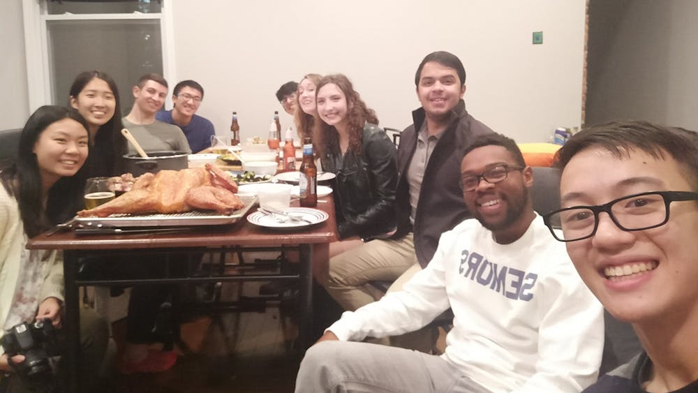 COURTESY OF JESSE WU
Friendsgiving in Baltimore was the highlight of Wu’s Thanksgiving Break.