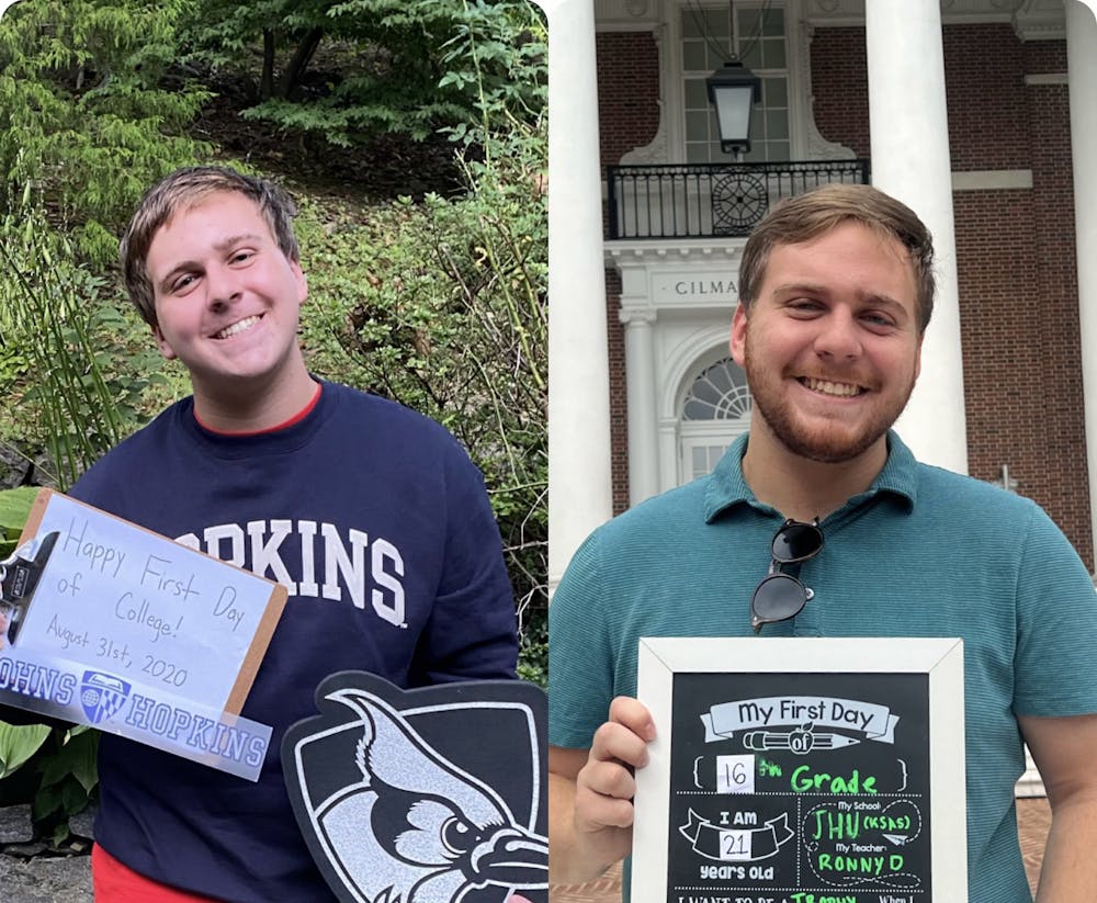 COURTESY OF GABRIEL LESSER
Lesser, a graduating senior, reflects on his years at Hopkins.