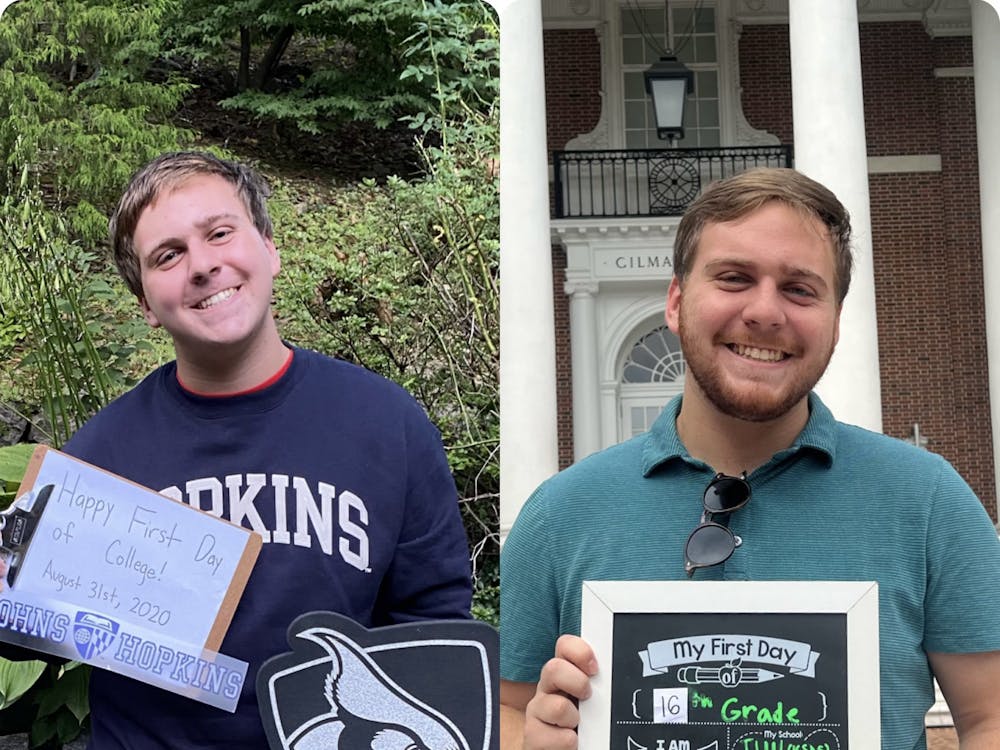 COURTESY OF GABRIEL LESSER
Lesser, a graduating senior, reflects on his years at Hopkins.