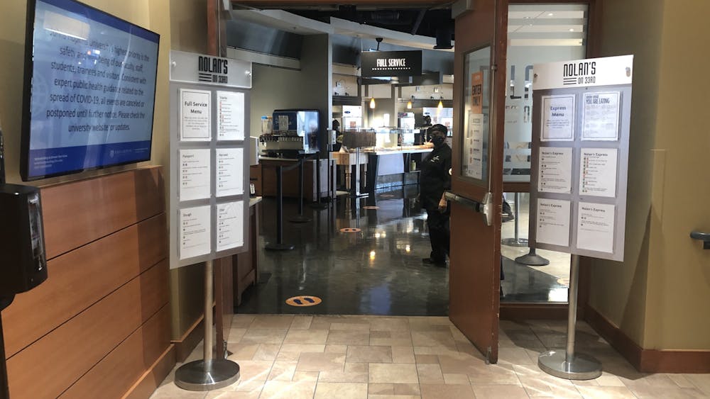 COURTESY OF CHRIS H. PARK
Nolan’s is now open for all three meals to serve the few students living in University housing.