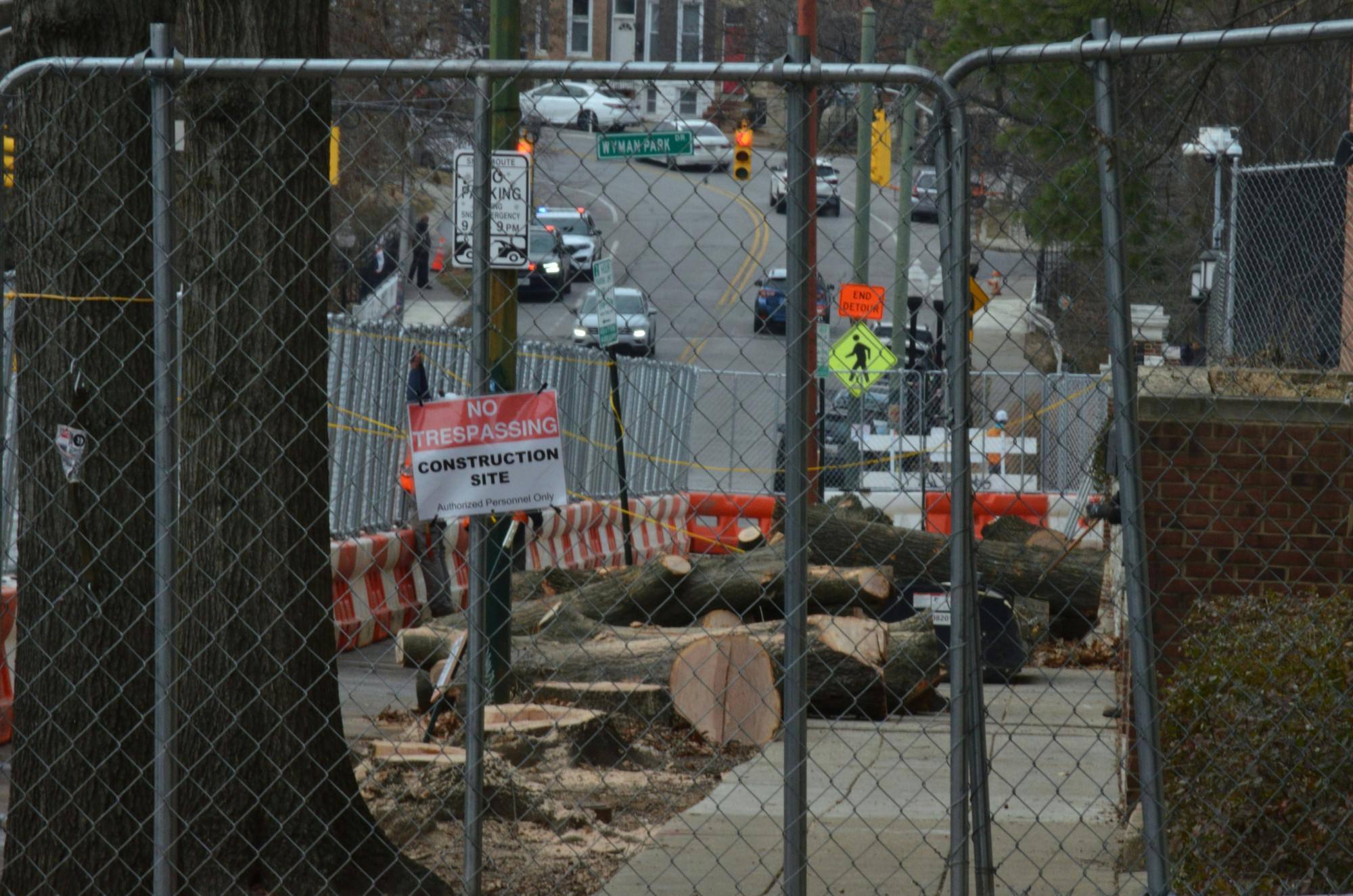 JOSHUA LONSTEIN / PHOTO EDITOR&nbsp;
As construction for the DSAI begins, residents continue to advocate against its location, reporting poor University communication and persistent environmental hazards.&nbsp;