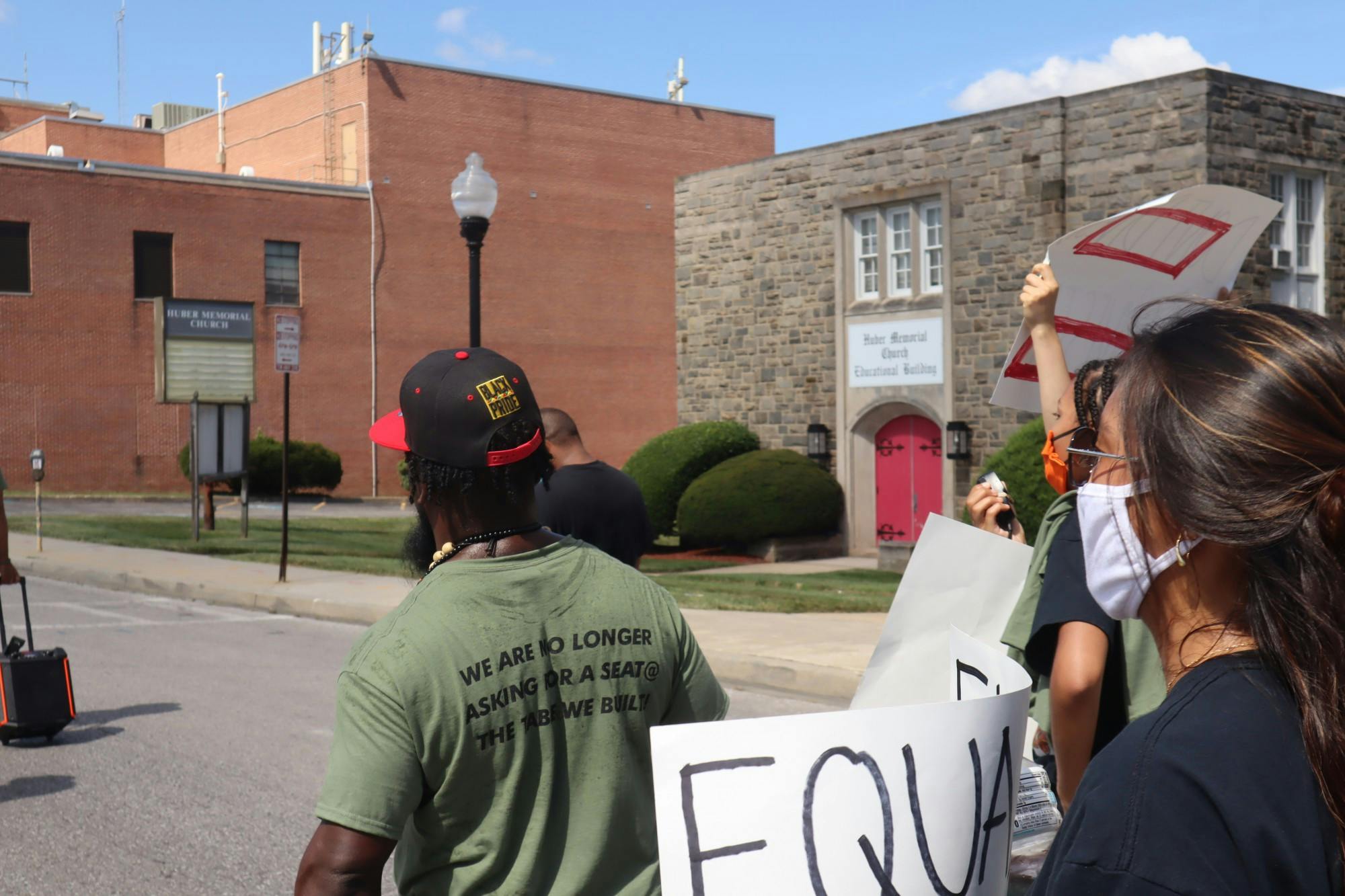 COURTESY OF MECCA MCDONALD
Organizer Tee Hardy launched a committee in order to promote racial equity.