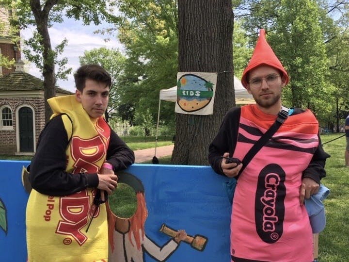 COURTESY OF CARMEN SCHAFER
Administrators alleged that freshmen's costumes were a form of hazing.