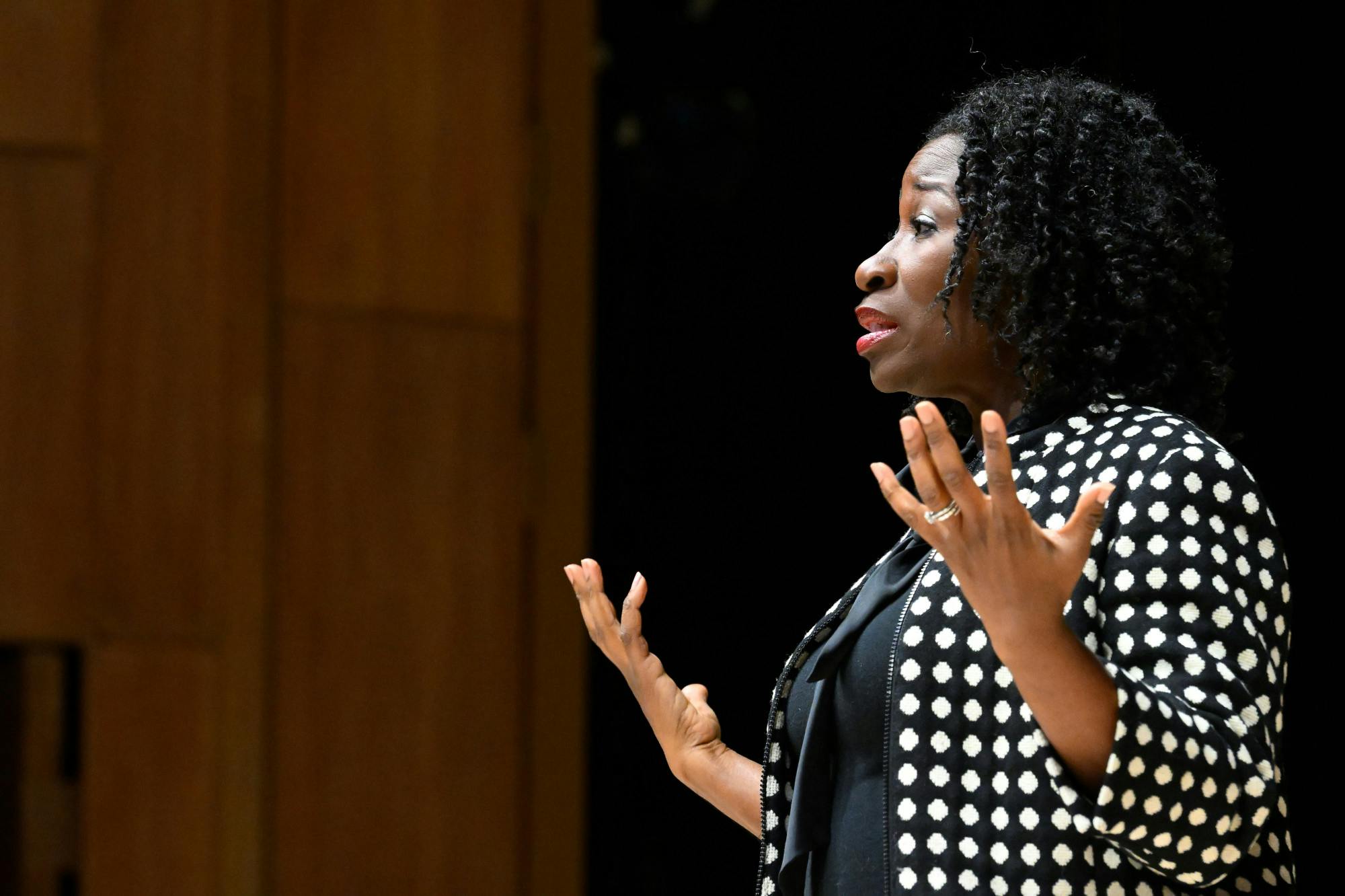 COURTESY OF WILL KIRK
Pratt stressed the importance of improving the accessibility of the criminal justice system, especially with regard to individuals from disadvantaged backgrounds.