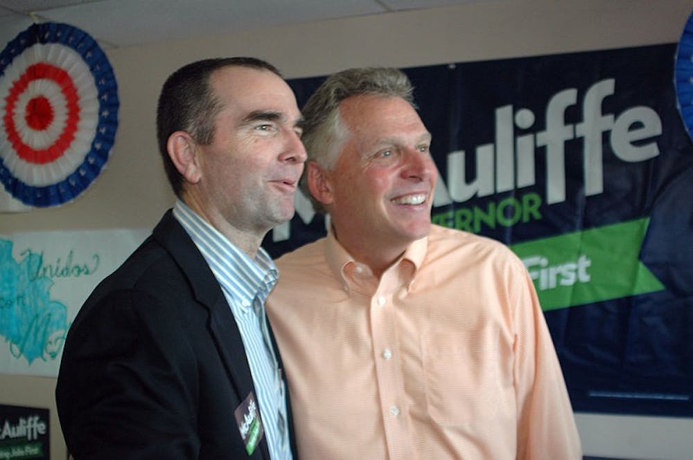 CC BY-SA 2.0/EDWARD KIMMEL
Ralph Northam (left) of Virginia was one of many Democrats who won elections last week.