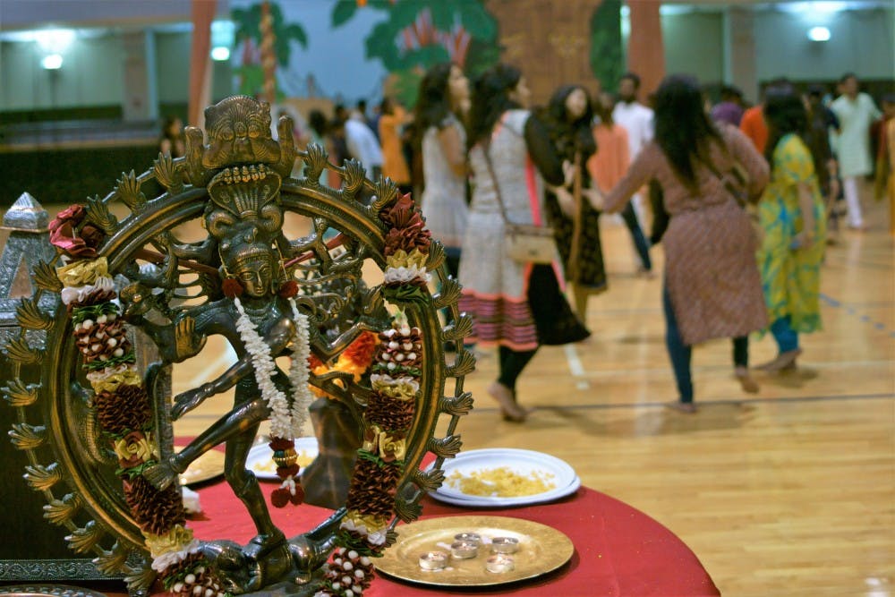 COURTESY OF KUNAL MAITI
Indian cuisine was also featured at the festivities in the Rec Center.