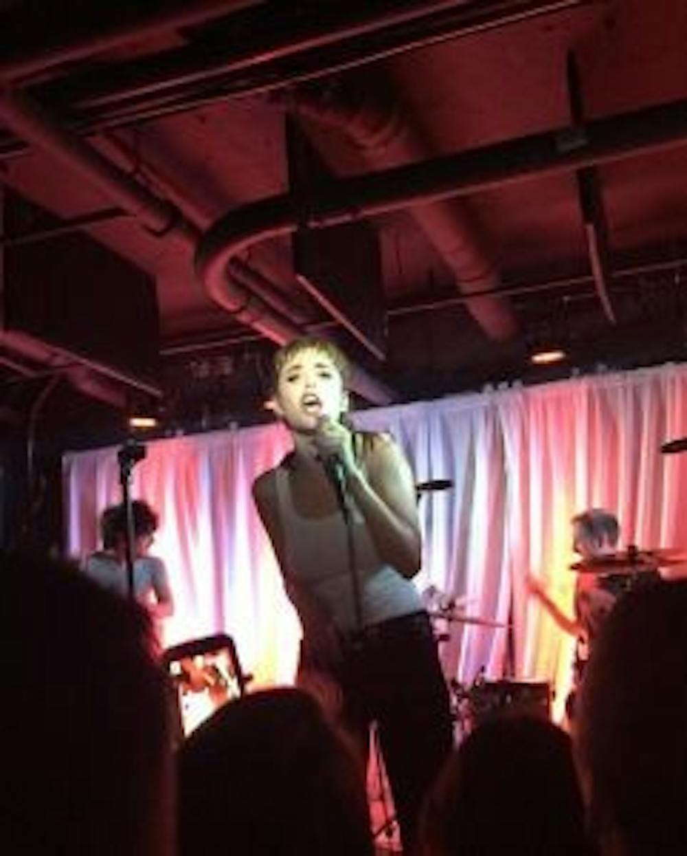  COURTESY OF EMILY HERMAN
 Ryn Weaver performed tracks from her debut album The Fool at her sold-out Washington D.C. show on July 24.