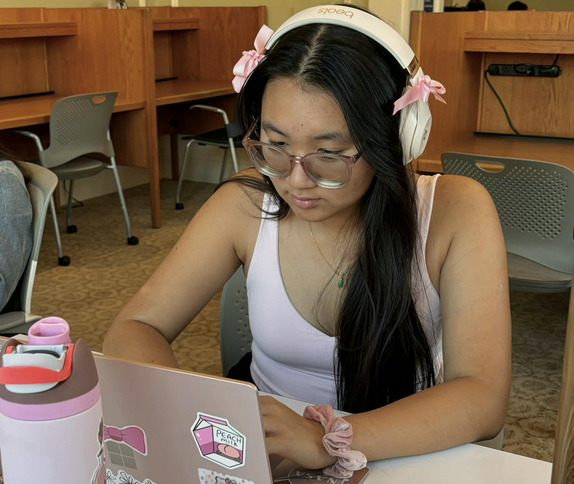 COURTESY OF ARWA MAREDIA
Nguyen challenges her poetry skills through the courses she takes at Hopkins and grows to like this genre.