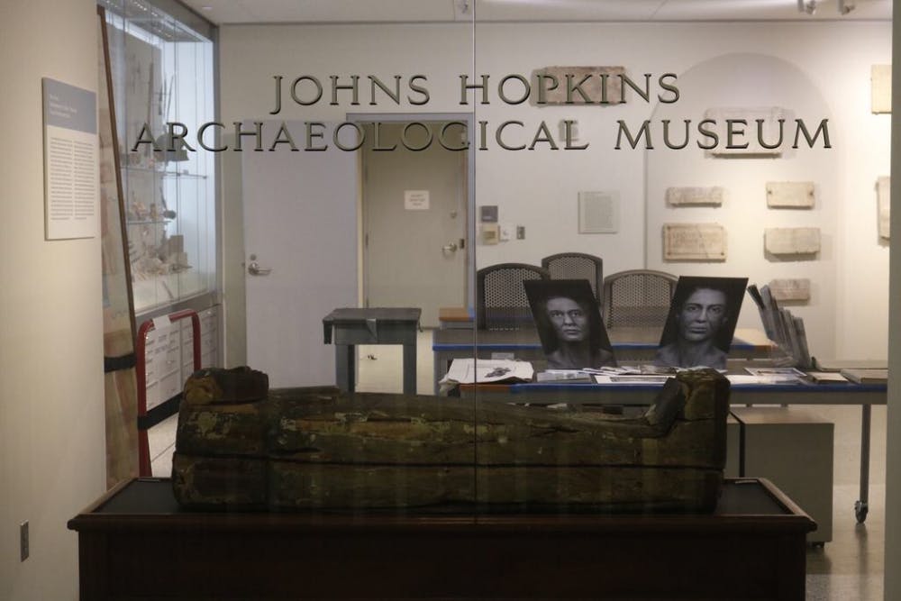 EDA INCEKARA / PHOTOGRAPHY EDITOR
The Goucher and the Cohen Mummies are displayed at the Archaeological Museum.