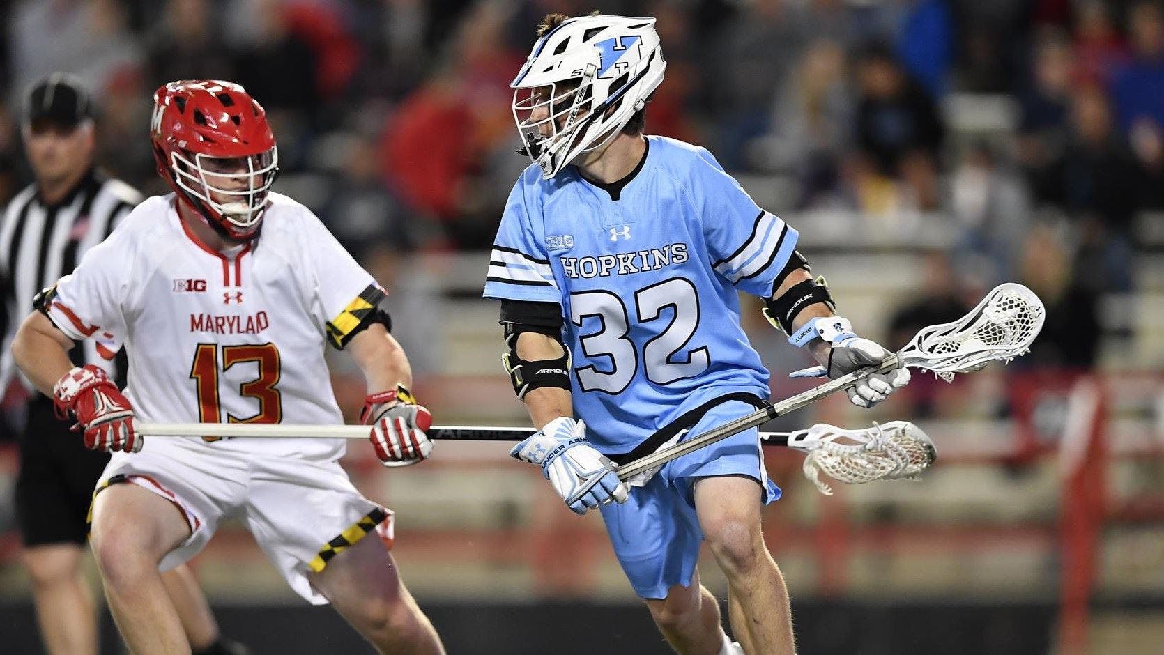 COURTESY OF HOPKINSSPORTS.COM
After losing its opener, the men’s lacrosse team struck back with a win over Michigan.