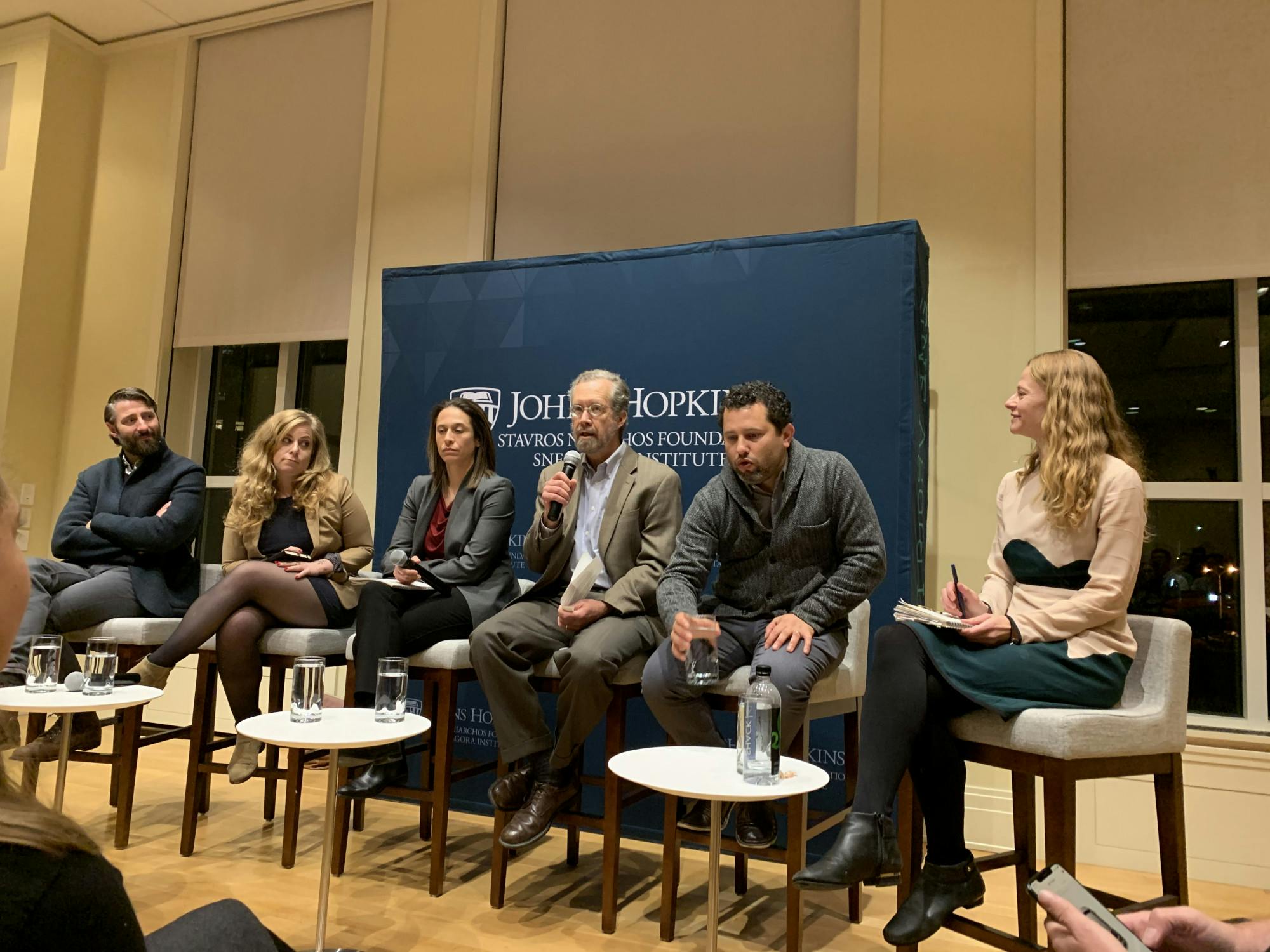 FILE PHOTO
Journalist Scott Shane previously spoke at an SNF Agora Institute event in 2019 on digital disinformation.