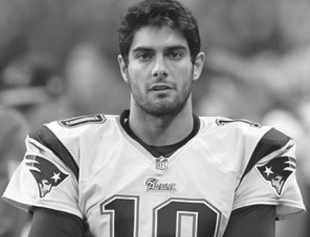 SHONEBK/CC BY-SA 4.0
Patriots QB Jimmy Garoppolo shined in his first start against Cardinals.