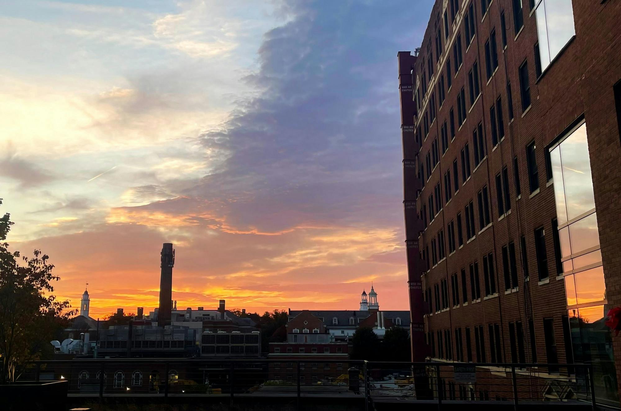 COURTESY OF MICHELLE LIMPE
Limpe adjusted to living in Baltimore again after spending a year of college at home in the Philippines.