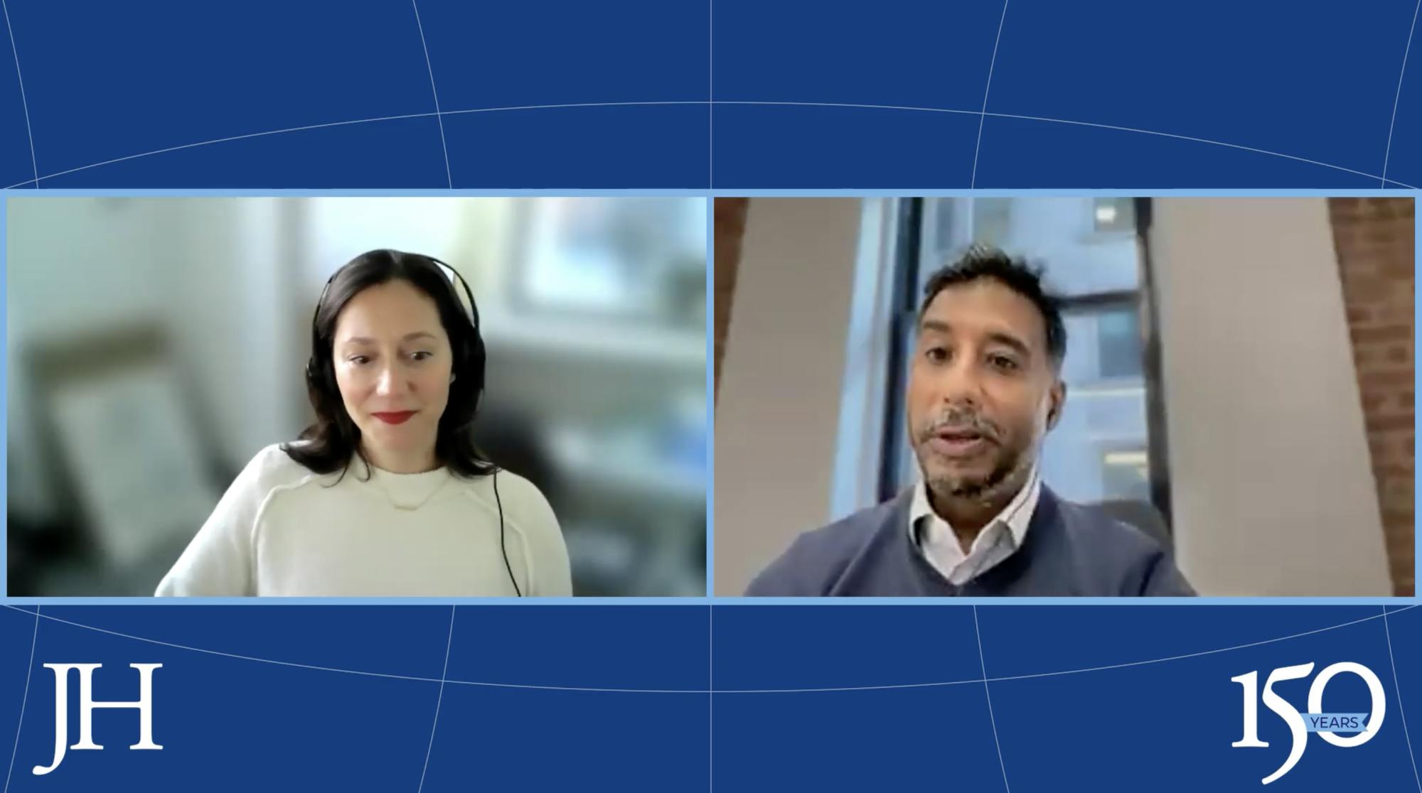 COURTESY OF HONORA MURATORI
In an event co-hosted by Hopkins SNF Agora and Hopkins at Home, Professor of Anthropology Anand Pandian introduced his new book, Something Between Us: The Everyday Walls of American Life and How to Take Them Down.