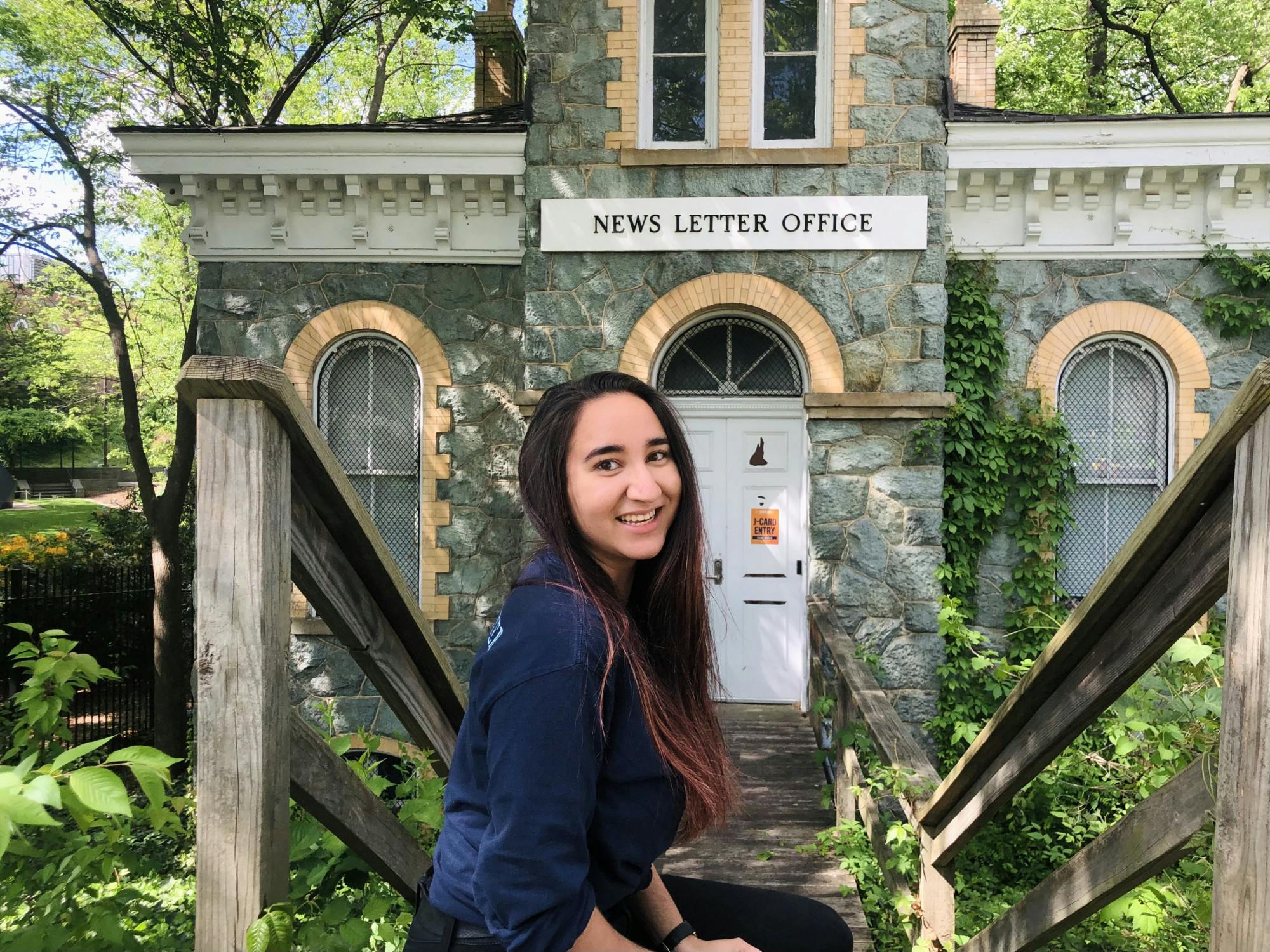 COURTESY OF RUDY MALCOM 
Isaacs returns to the Gatehouse to write her final column.