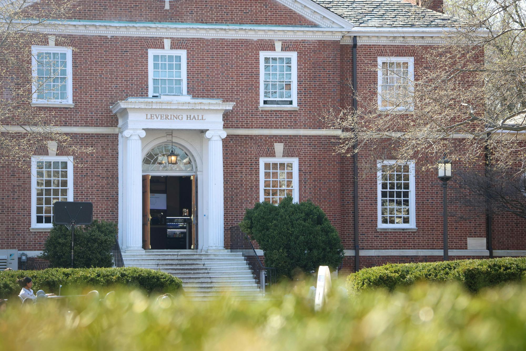 STEVEN SIMPSON / PHOTO EDITOR
Levering Hall today hosts dining spaces and the Tutorial Project.