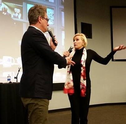 COURTESY OF EMMA ROALSVIG
The MSNBC hosts analyzed Trump’s strategic use of the media.