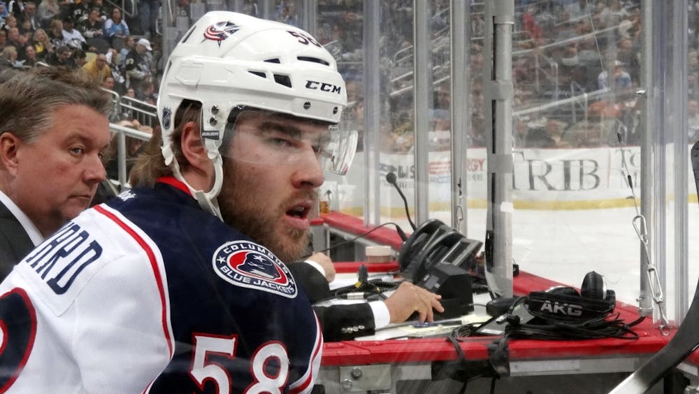 MICHAEL MILLER/CC BY-SA 3.0
Veteran defenseman David Savard now plays for the Tampa Bay Lightning after 11 years with the Columbus Blue Jackets.