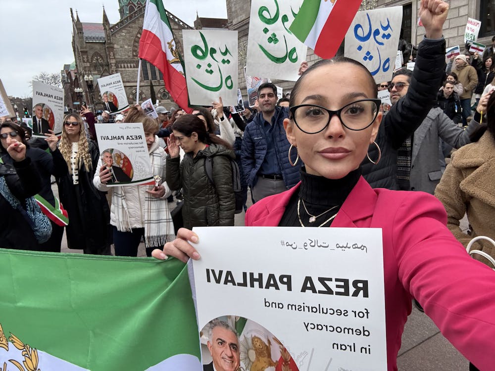 COURTESY OF ARIANA GOLI
Goli argues that those with freedom of speech must speak out for the human rights of Iranians. 