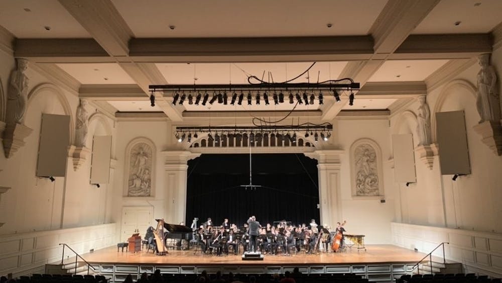 COURTESY OF EUNICE PARK
The Peabody Wind Ensemble performed 20th-Century classical works. 