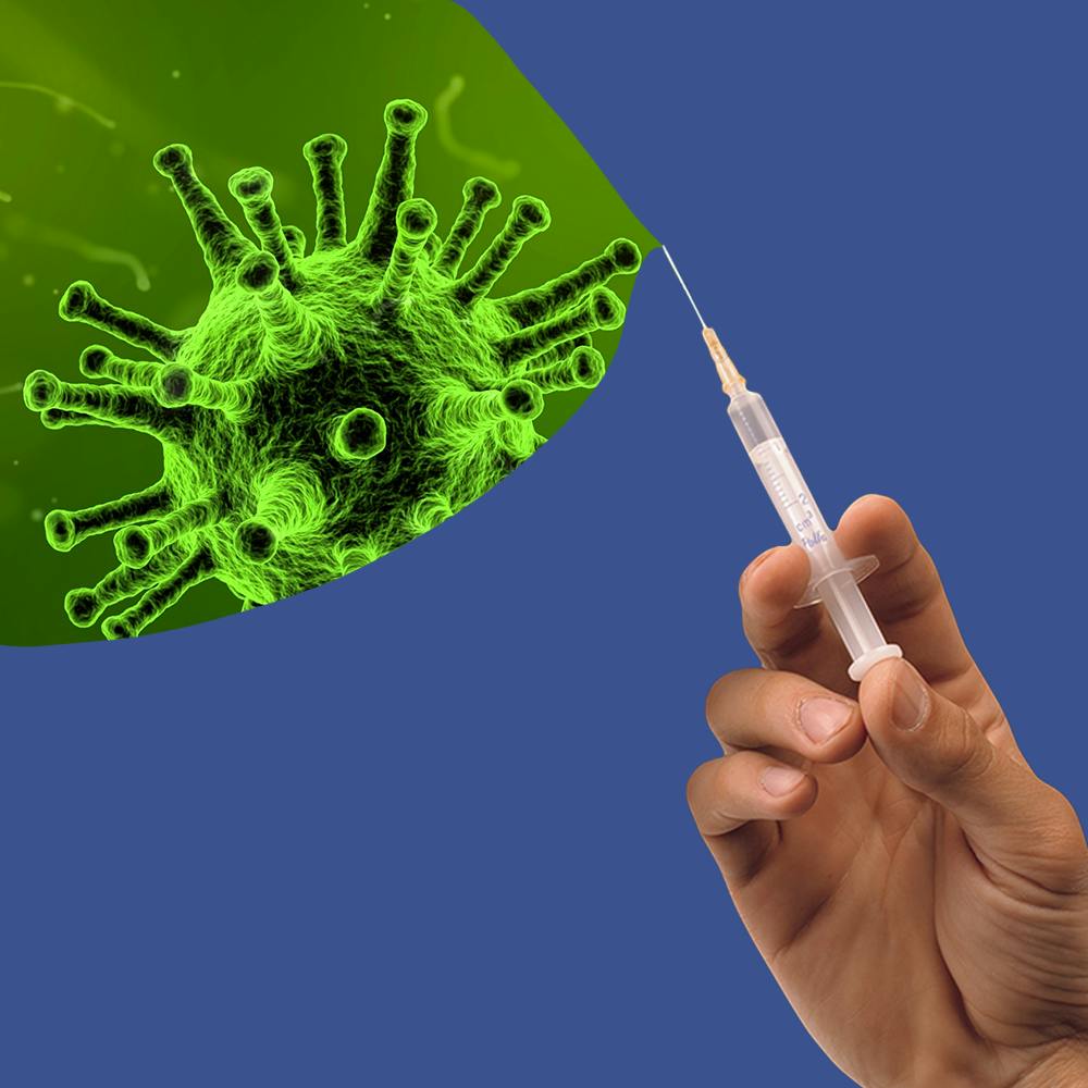 COURTESY OF JOHN D'CRUZ
A flu shot is one way to gain protection from the flu.
