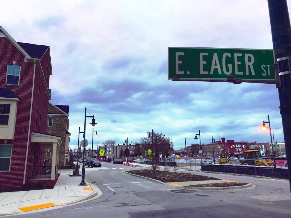 Development continues in Middle East to the north of the medical campus.
