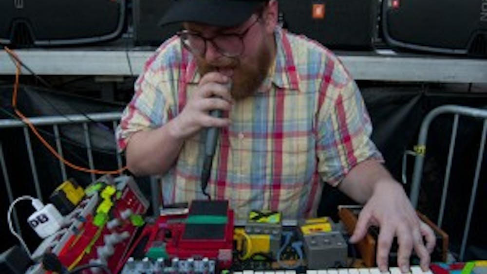  COURTESY OFWEE OOO / cc by -sa 2.0
Baltimore-based artist Dan Deacon served as DJ for half of the night.