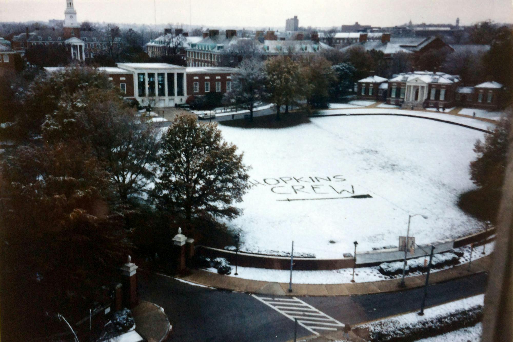 COURTESY OF MATTHEW DUJNIC&nbsp;
Cushing was on staff at The News-Letter when the News and Features sections merged.