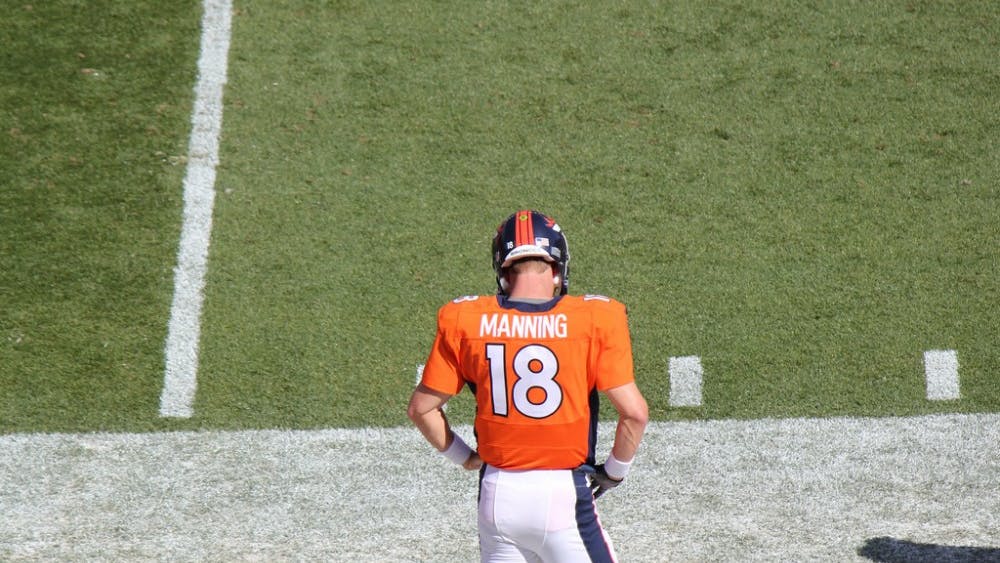  Courtesy of JEFFERY BEALL via FLICKR
 Peyton Manning has not performed to his usually high standards.