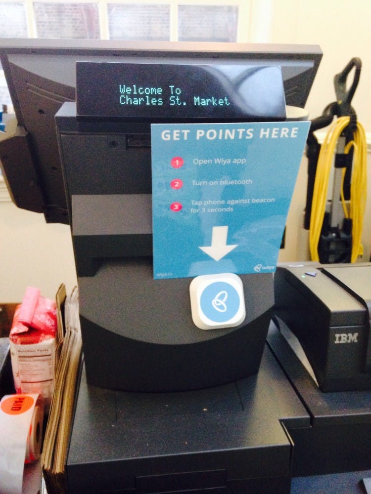  Courtesy of CATHERINE PALMER
 Students can use Wiya at many eateries, including CharMar.