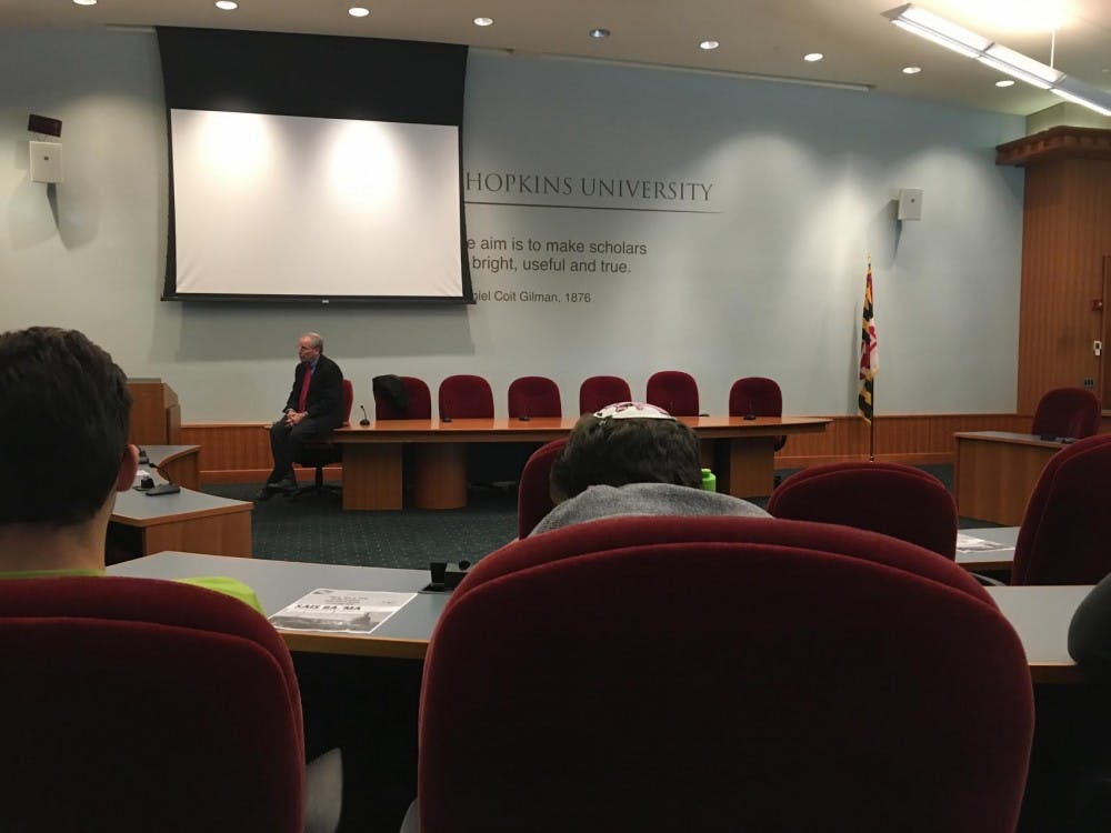 COURTESY OF ALYSSA WOODEN
Ford answered students’ questions about politics and his career.