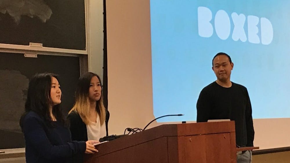 COURTESY OF JACOB TOOK
Huang emphasized the importance of building ties in the workplace.